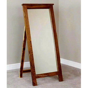 Victoria : Khung Gương Gỗ Sồi Toàn Thân - H 1m6